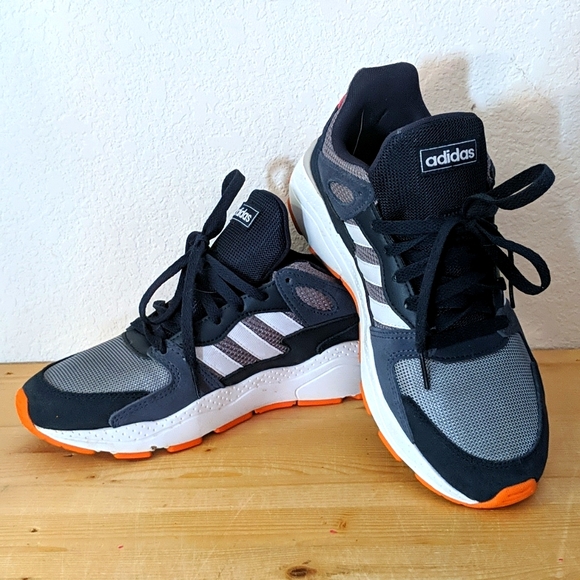 adidas Other - ADIDAS Cloudfoam Navy and White Tennis Shoes